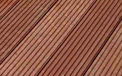 Hardwood decking